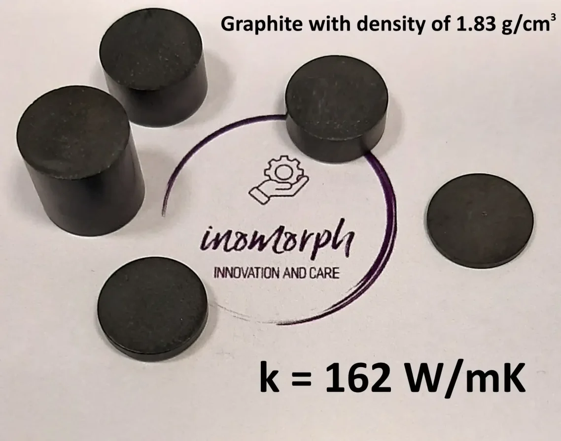 Measurement of graphite thermal conductivity